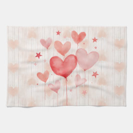 Glad Alla hjärtans dag! Kökshandduk