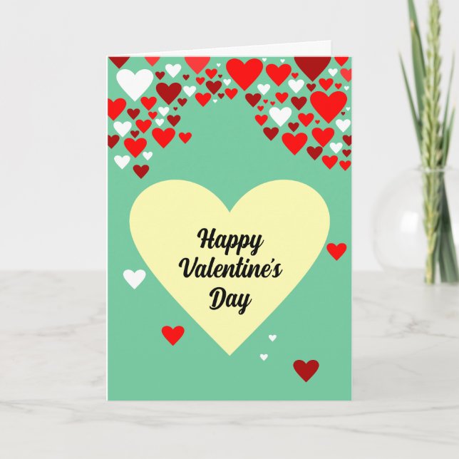 Glad Alla hjärtans dag Kort (Framsida)