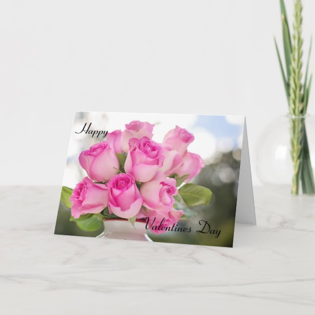 Glad Alla Hjärtans Dag Kort (Framsida)