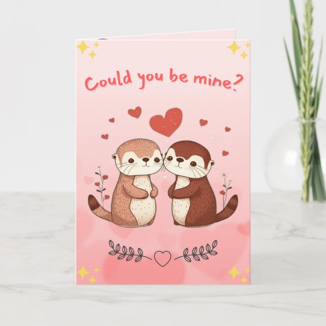 Glad Alla Hjärtans Dag-kort | Utter Greeting Card Helgkort (Framsida)