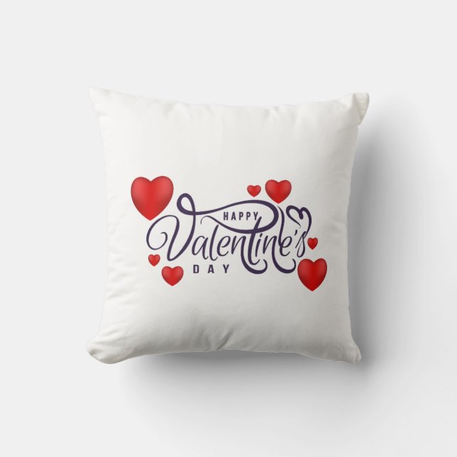 Glad Alla hjärtans dag Kudde (Framsida)