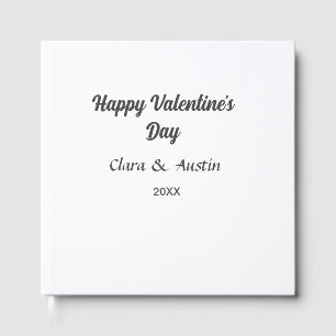 Glad Alla hjärtans dag Lägg till namn datum enkel  Gästböcker