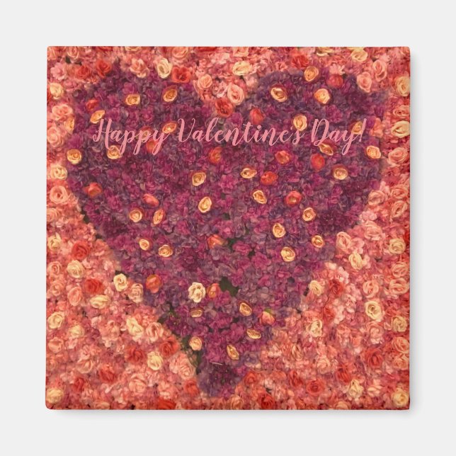 Glad Alla hjärtans dag! Magnet (Framsidan)