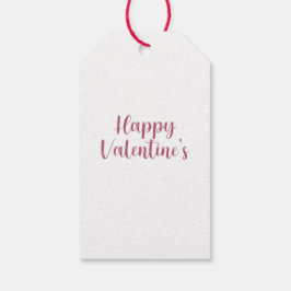 Glad Alla Hjärtans Dag Målad hjärta presentkort (s Presentetikett