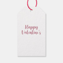 Glad Alla Hjärtans Dag Målad Hjärtan Present Tag (