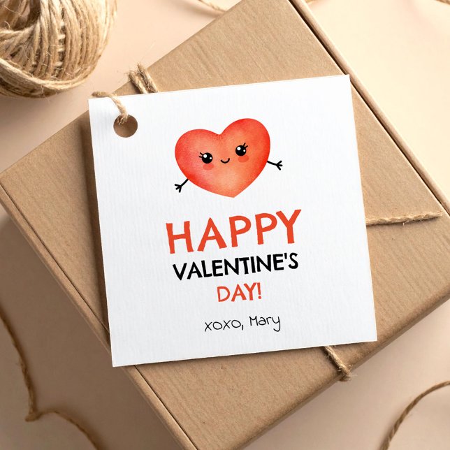 Glad Alla hjärtans dag med baby hjärta Gåvor Etiketter (Skapare uppladdad)