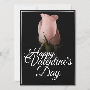 Glad Alla hjärtans dag med rosa ros