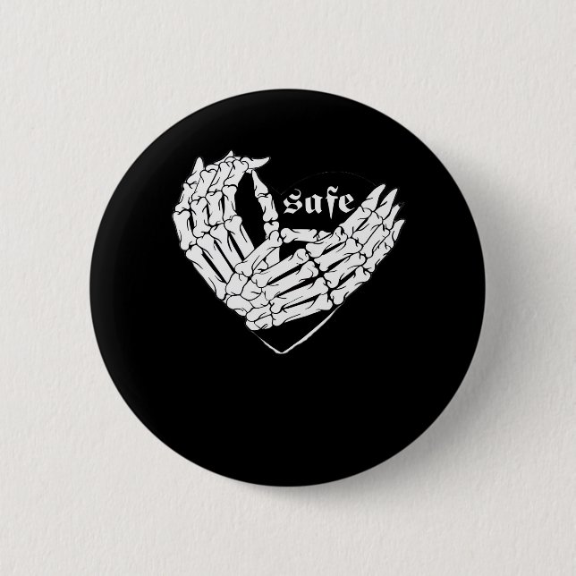 Glad Alla hjärtans dag - mitt hjärta är min hjärta Knapp (Framsida)