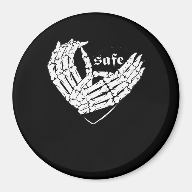 Glad Alla hjärtans dag - mitt hjärta är min hjärta Magnet (Framsidan)