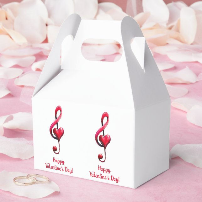 Glad Alla Hjärtans Dag Musik av Kärlek Presentaskar (Bröllop)