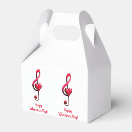 Glad Alla Hjärtans Dag Musik av Kärlek Presentaskar