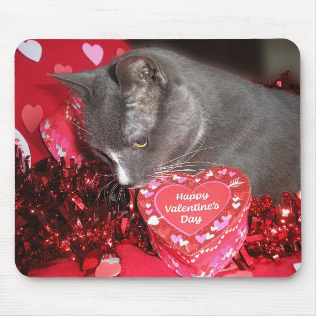 Glad Alla hjärtans dag! Musmatta (Framsidan)