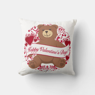 Glad Alla hjärtans dag! Nalle Kudde