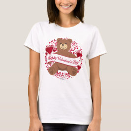 Glad Alla hjärtans dag! Nalle T-shirt