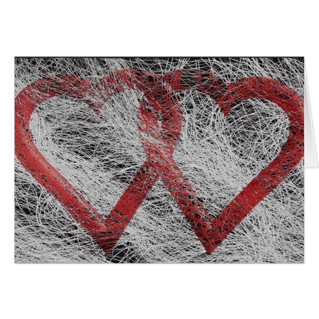 Glad Alla hjärtans dag OBS Kort (Framsidan Horizontal)