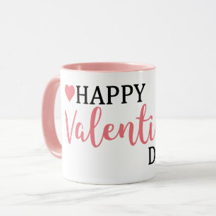 Glad Alla hjärtans dag orange kaffe mugg
