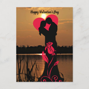Glad Alla hjärtans dag par Helg Vykort
