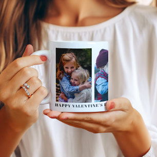 Glad Alla hjärtans dag Personlig Anpassningsbar Mu Kaffemugg
