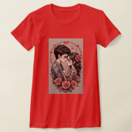 Glad Alla hjärtans dag Personlig gåva T Shirt