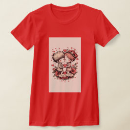 Glad Alla hjärtans dag Personlig gåva T Shirt