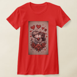 Glad Alla hjärtans dag Personlig gåva T Shirt