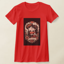 Glad Alla hjärtans dag Personlig gåva T Shirt
