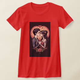 Glad Alla hjärtans dag Personlig gåva T Shirt