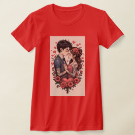 Glad Alla hjärtans dag Personlig gåva T Shirt