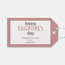 Glad Alla hjärtans dag-Personlig Presentetikett