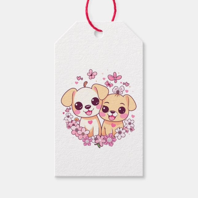 Glad Alla hjärtans dag! Presentetikett (Framsidan)