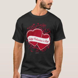 Glad Alla hjärtans dag! Red Hearts T-shirt