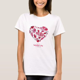 "Glad Alla hjärtans dag - Romantic kärlek" T Shirt