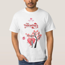Glad Alla hjärtans dag – Romantiskt par T Shirt