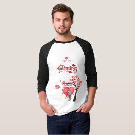 Glad Alla hjärtans dag – Romantiskt par  T Shirt
