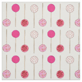 Glad Alla hjärtans dag Rosa Cake Pops Bakery Tyg