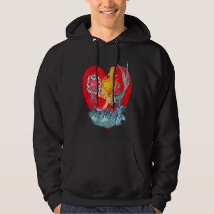 Glad Alla Hjärtans Dag Siren Alla Hjärtans Dag Ret Hoodie