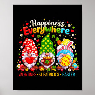 Glad Alla Hjärtans Dag St Patrick Påsk Glad Helg G Poster