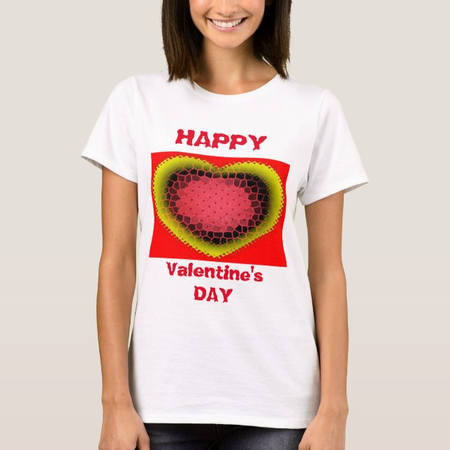 Glad Alla hjärtans dag T-Shirt (Framsida)