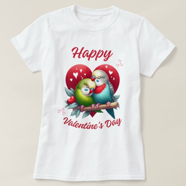 Glad Alla Hjärtans Dag  T Shirt (Design framsida)