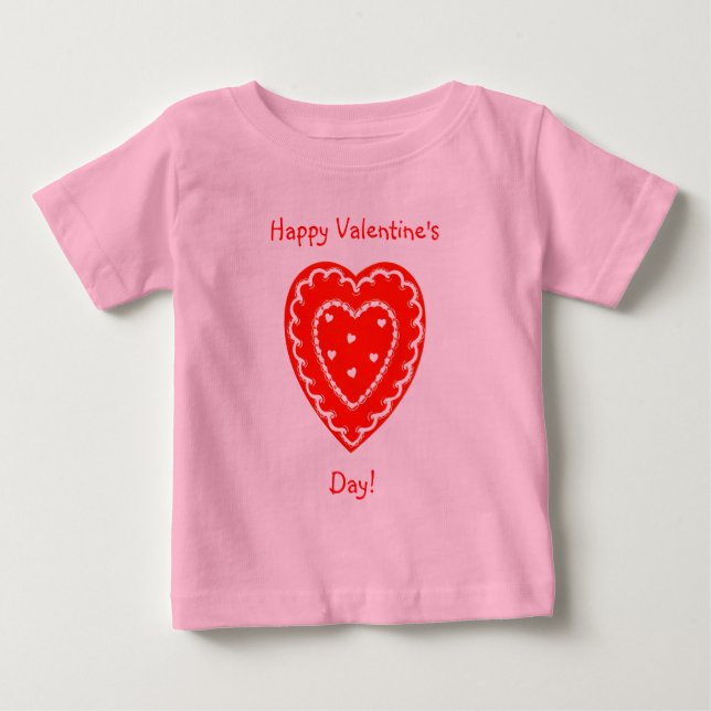 Glad Alla hjärtans dag T-shirt (Framsida)