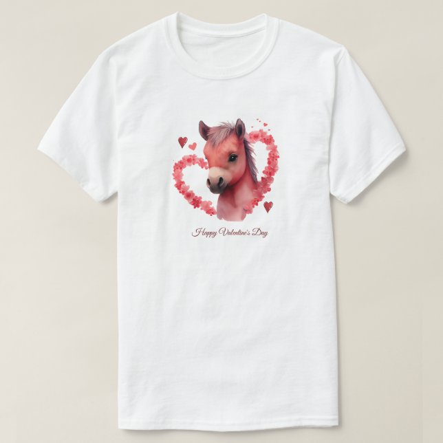 Glad Alla hjärtans dag T-Shirt (Design framsida)