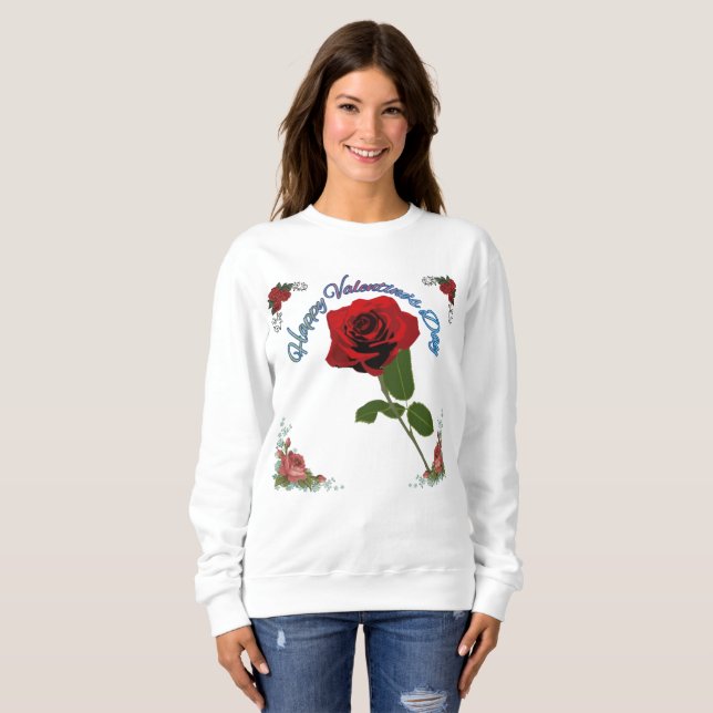 Glad Alla hjärtans dag T Shirt (Hel framsida)