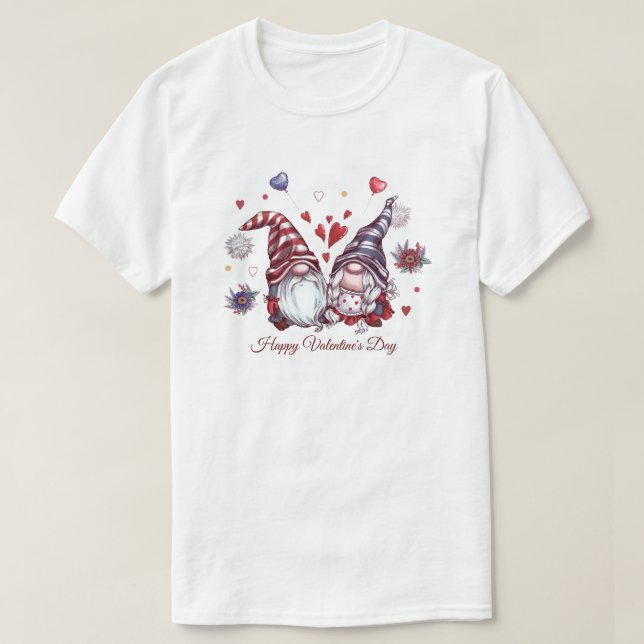Glad Alla hjärtans dag T-Shirt (Design framsida)