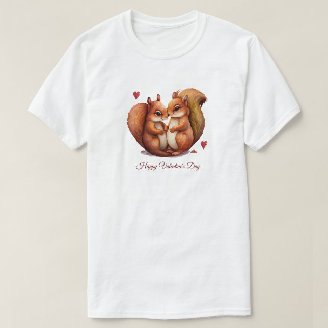 Glad Alla hjärtans dag T-Shirt (Design framsida)
