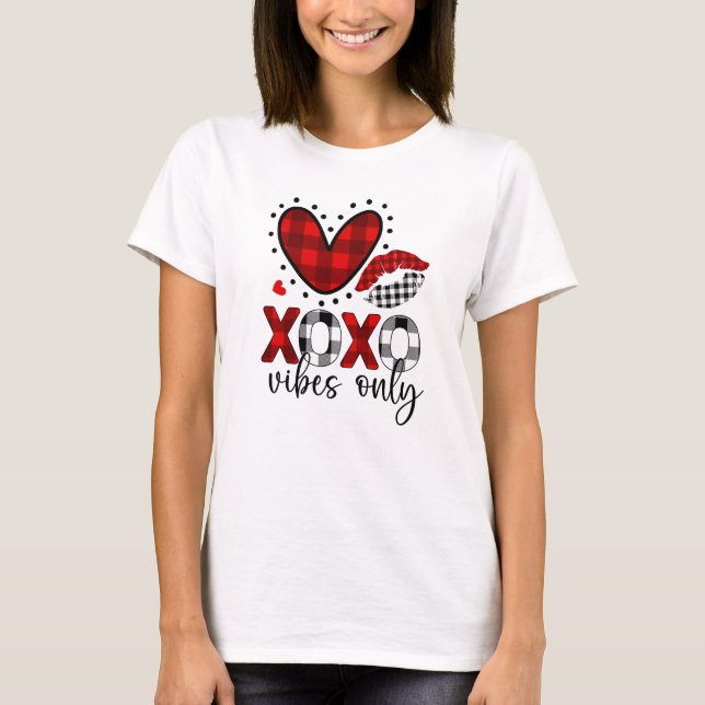 Glad Alla hjärtans dag T Shirt (Framsida)
