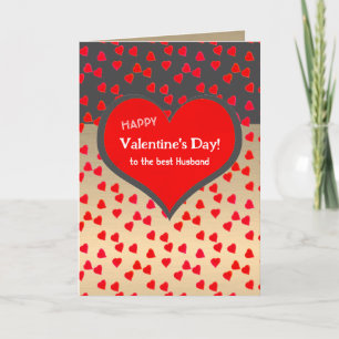 Glad Alla hjärtans dag till bästa Make Hearts Kort