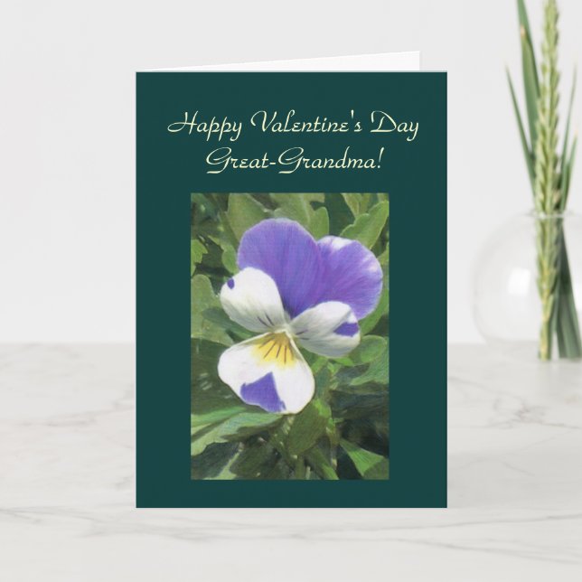 Glad Alla hjärtans dag, Underbart-GrandmaTemplate- Helgkort (Framsida)