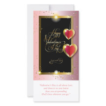 Glad Alla Hjärtans Dag Vacker Elegant Klassisk