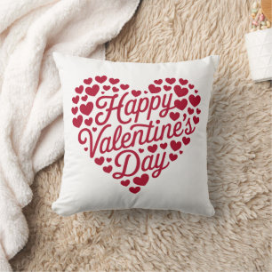Glad Alla Hjärtans Dag Valentin Kärlek Hjärta Kudde