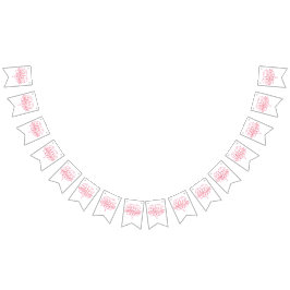 Glad Alla Hjärtans Dag vimplar banner